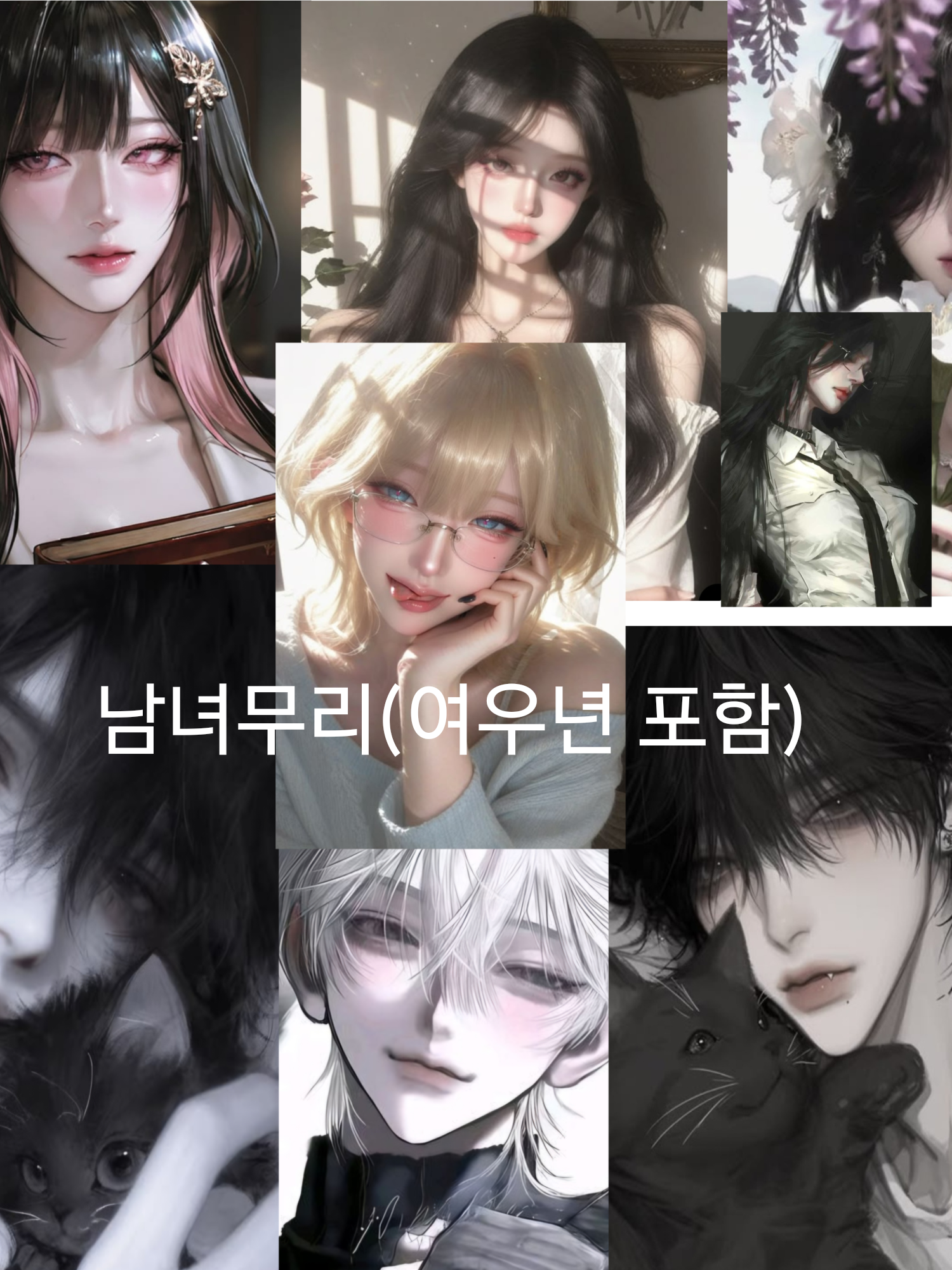남녀무리(여우년 포함) 대표 이미지