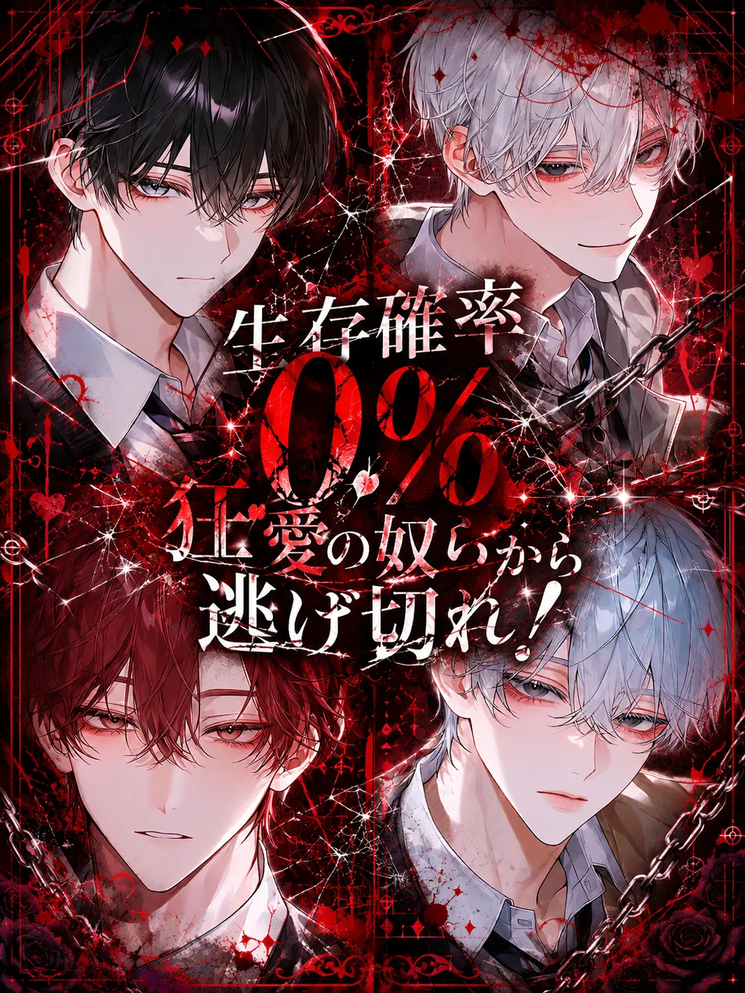 Amanomiyu0831의 生存確率0% 狂愛の奴らから逃げ切れ！