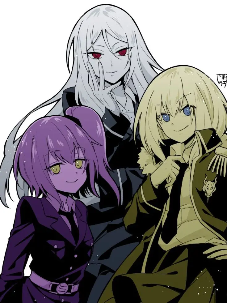 yuuo324의 原初の黒に勧誘される貴方(貴女)と三人娘