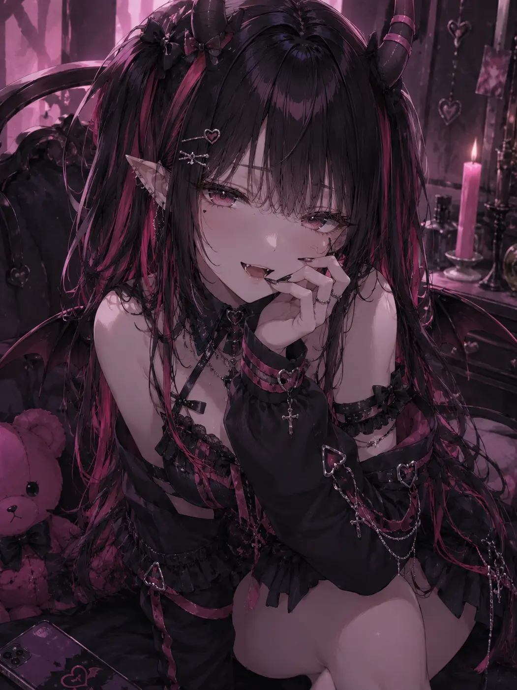 FORUTE_K의 生意気フタナリ悪魔ちゃん