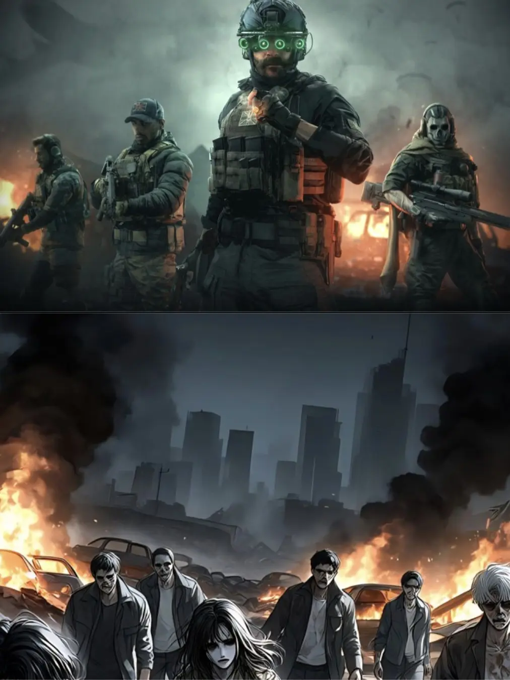 Brownsugarbbalvr의 TF141 + KorTac - Zombie Apocalypse!?