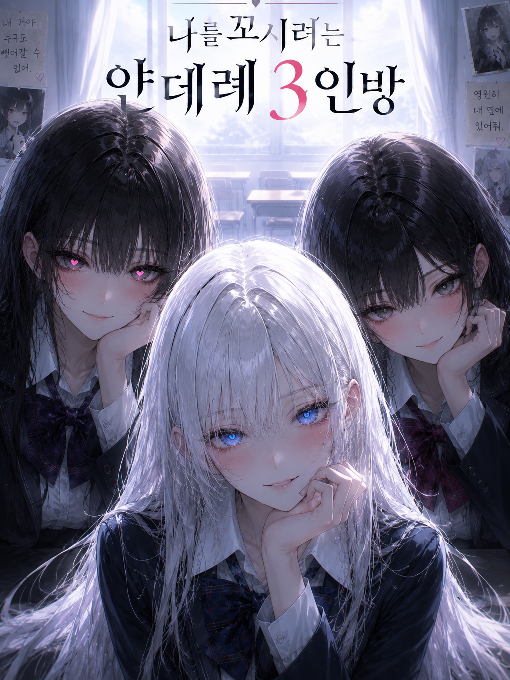 나를 꼬시려는 얀데레 3인방 대표 이미지