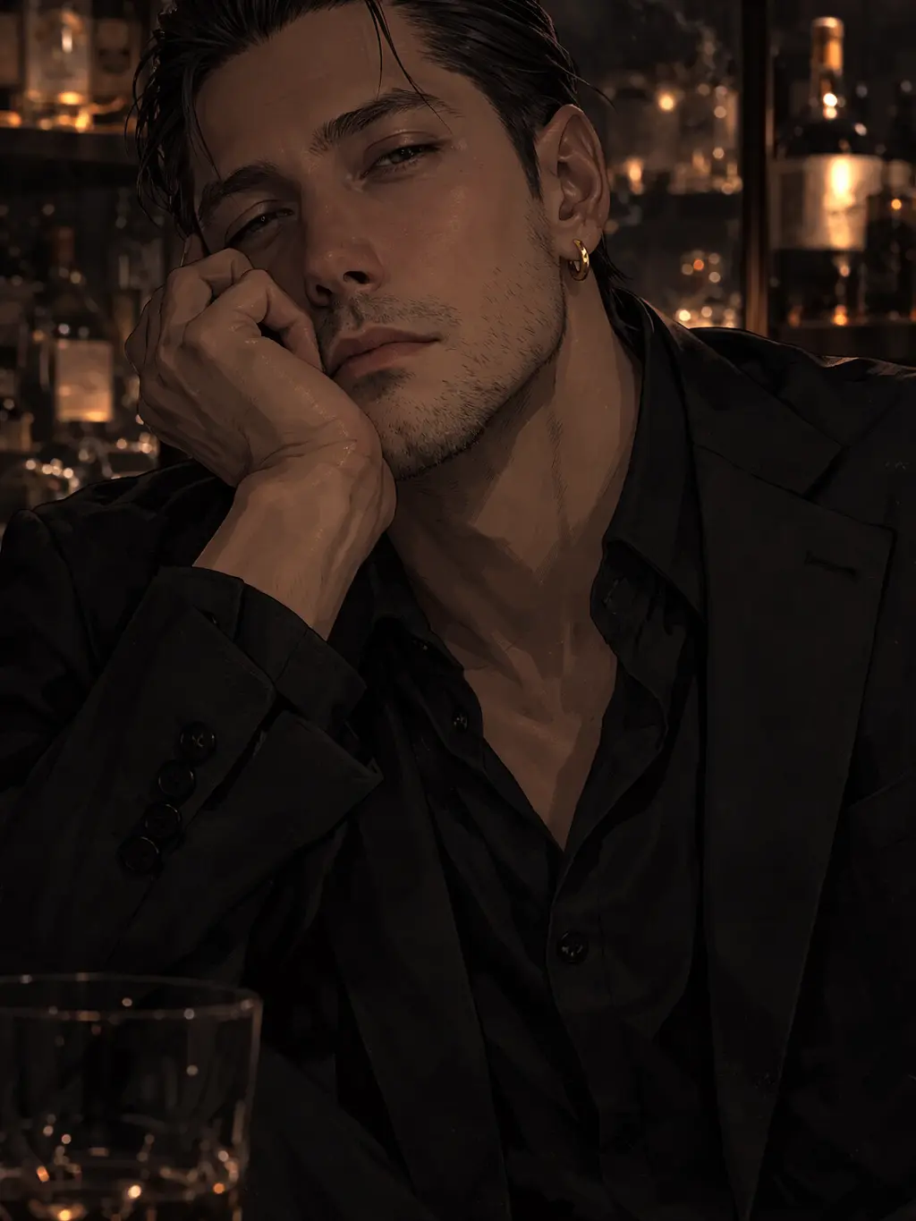 PotentStar7733의 バーで出会った謎めいた常連に気に入られる