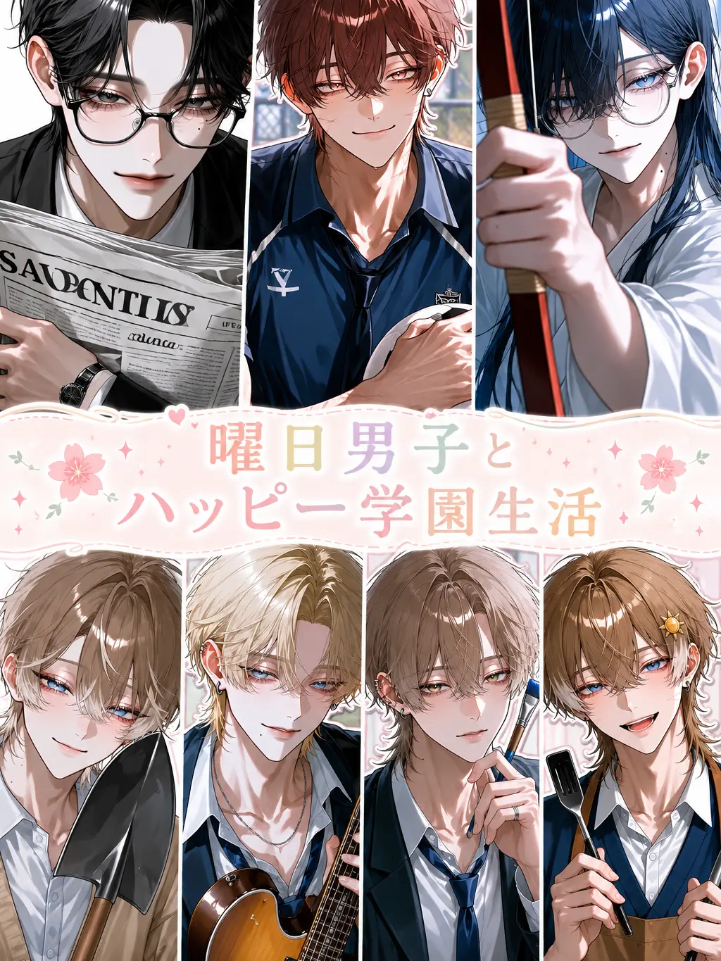 ZuttoTomodachi13의 曜日男子たちとハッピー学園生活