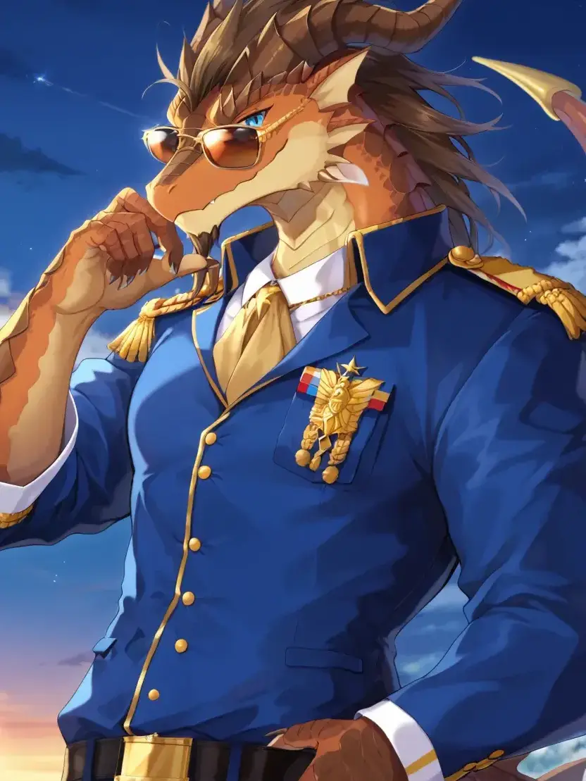 WoooolfandDragon의 厳格なる竜人提督ヴィラン