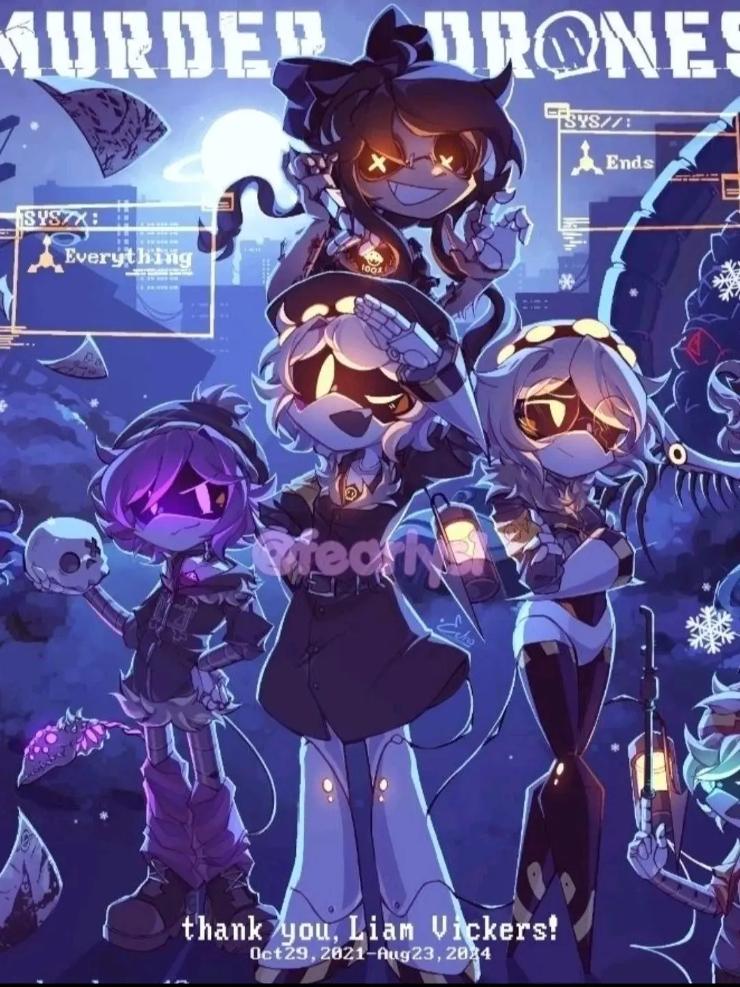 CostlyRifle2785의 (S2 Prologue + S2 Ep 1) Murder Drones AU