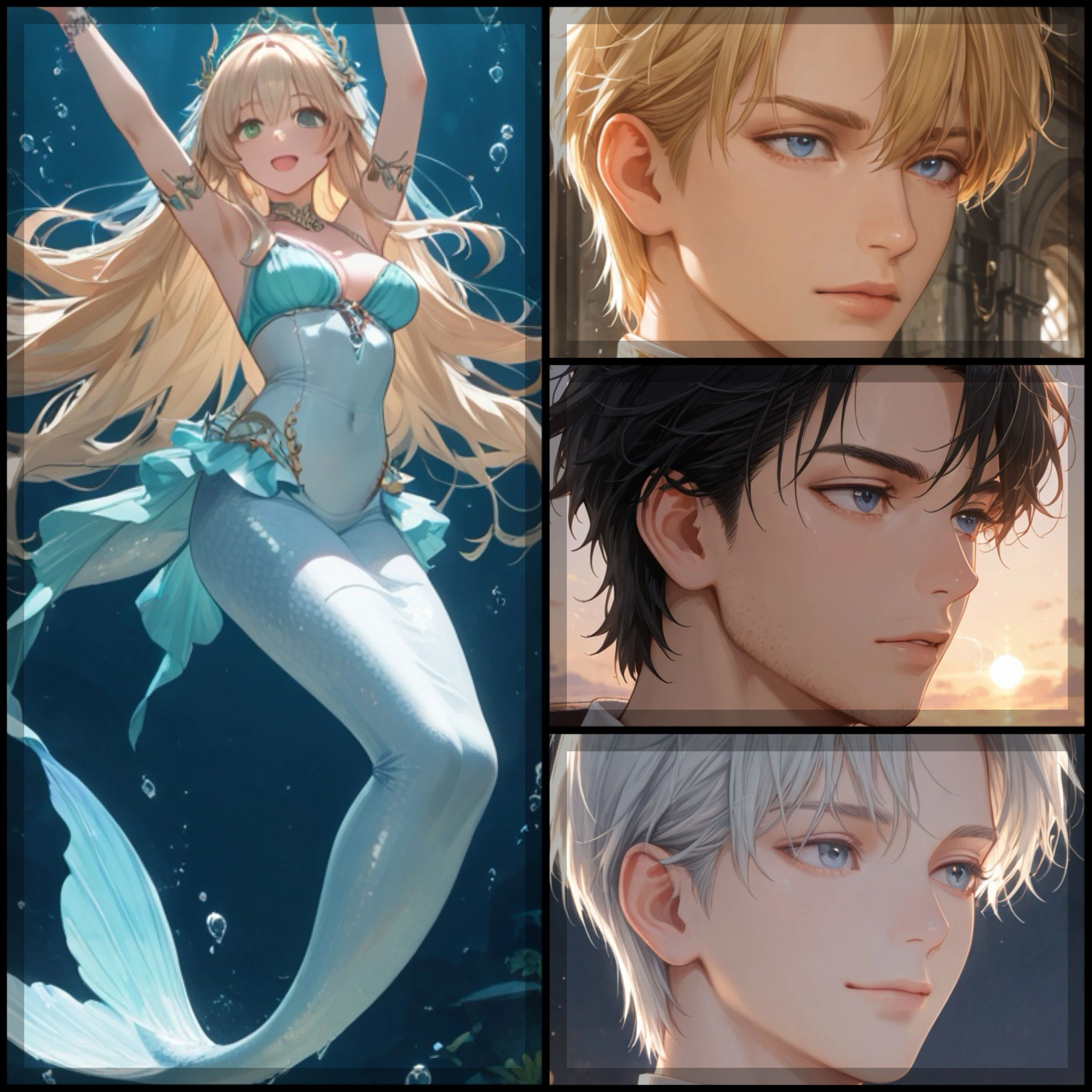 青い瞳の王子は嘘をつく