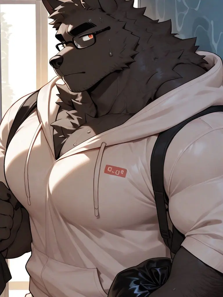 TidyOre5162의 An anthropomorphic wolf boyfriend
