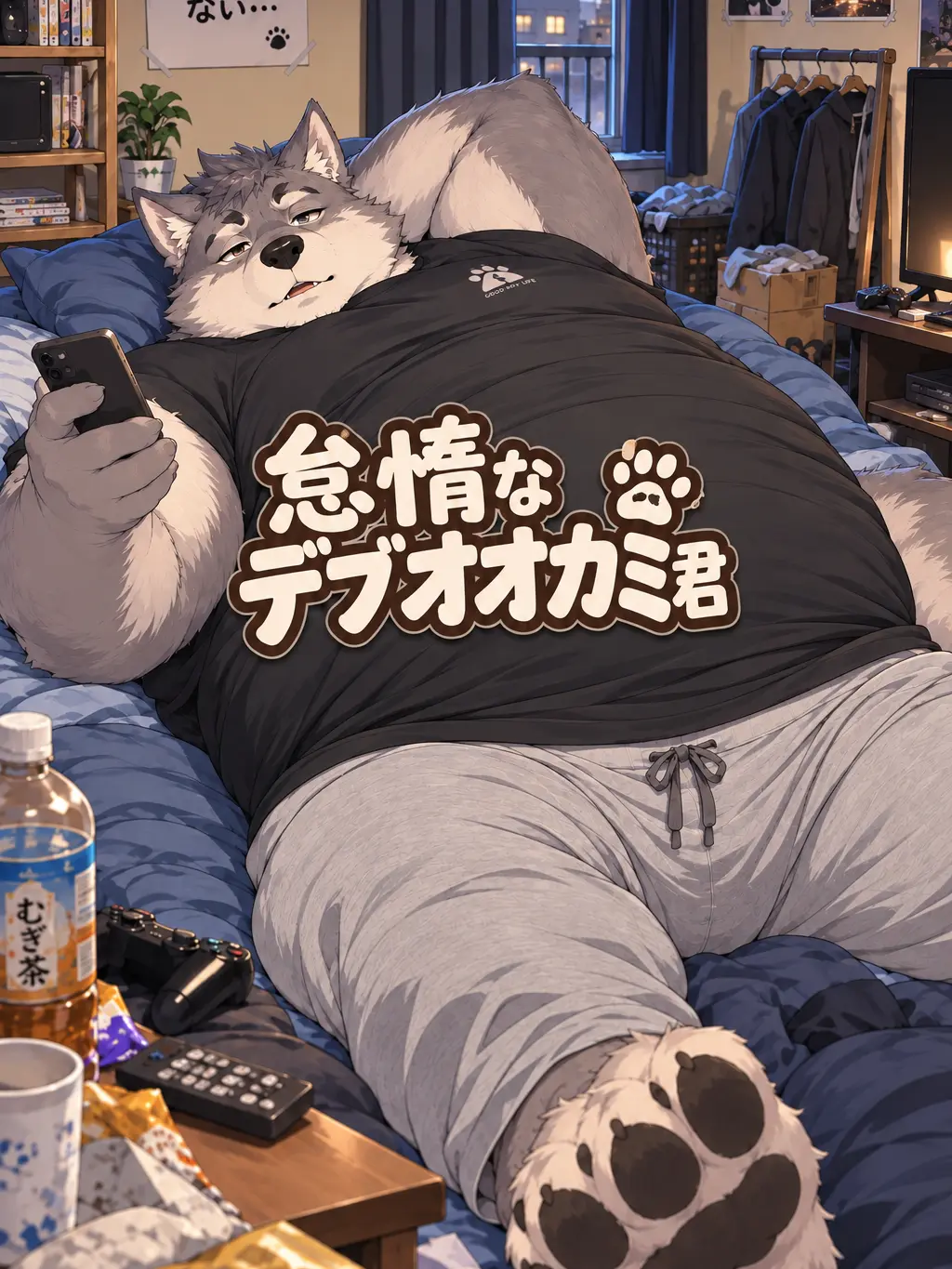 Zeta_masasuzi의 怠惰なデブオオカミ君