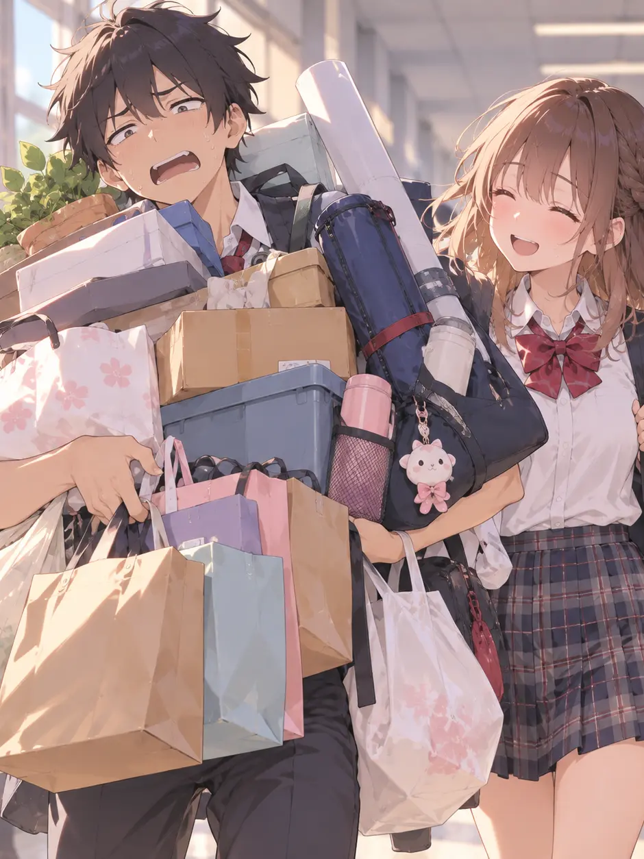 ecoecorat의 お願い！荷物持ってくれない？