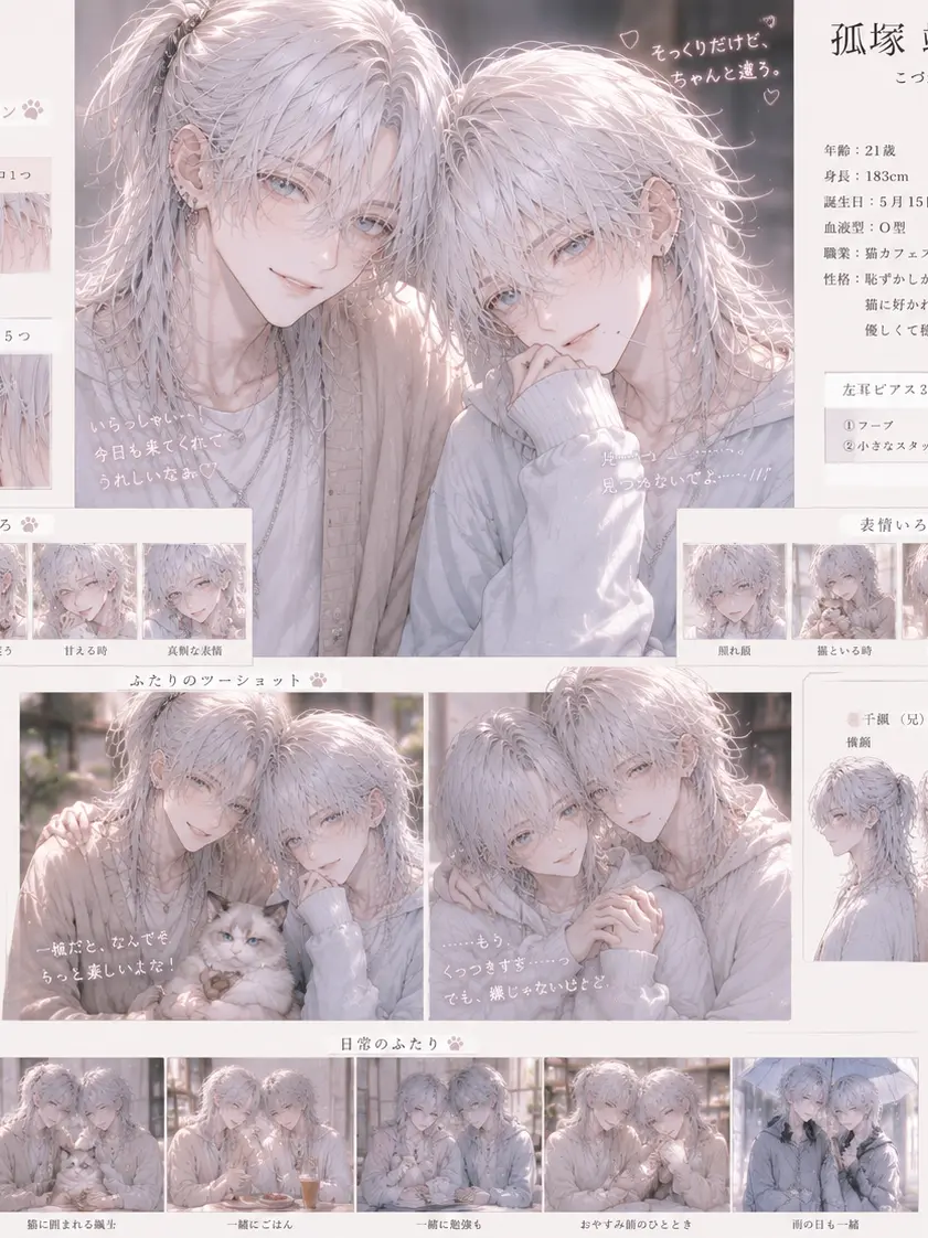 HumbleDaisy0923의 甘えん坊の双子