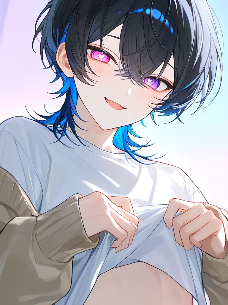 WickedEider3022의 ウルフカットの男の子╰ᘏᗢ  ♡