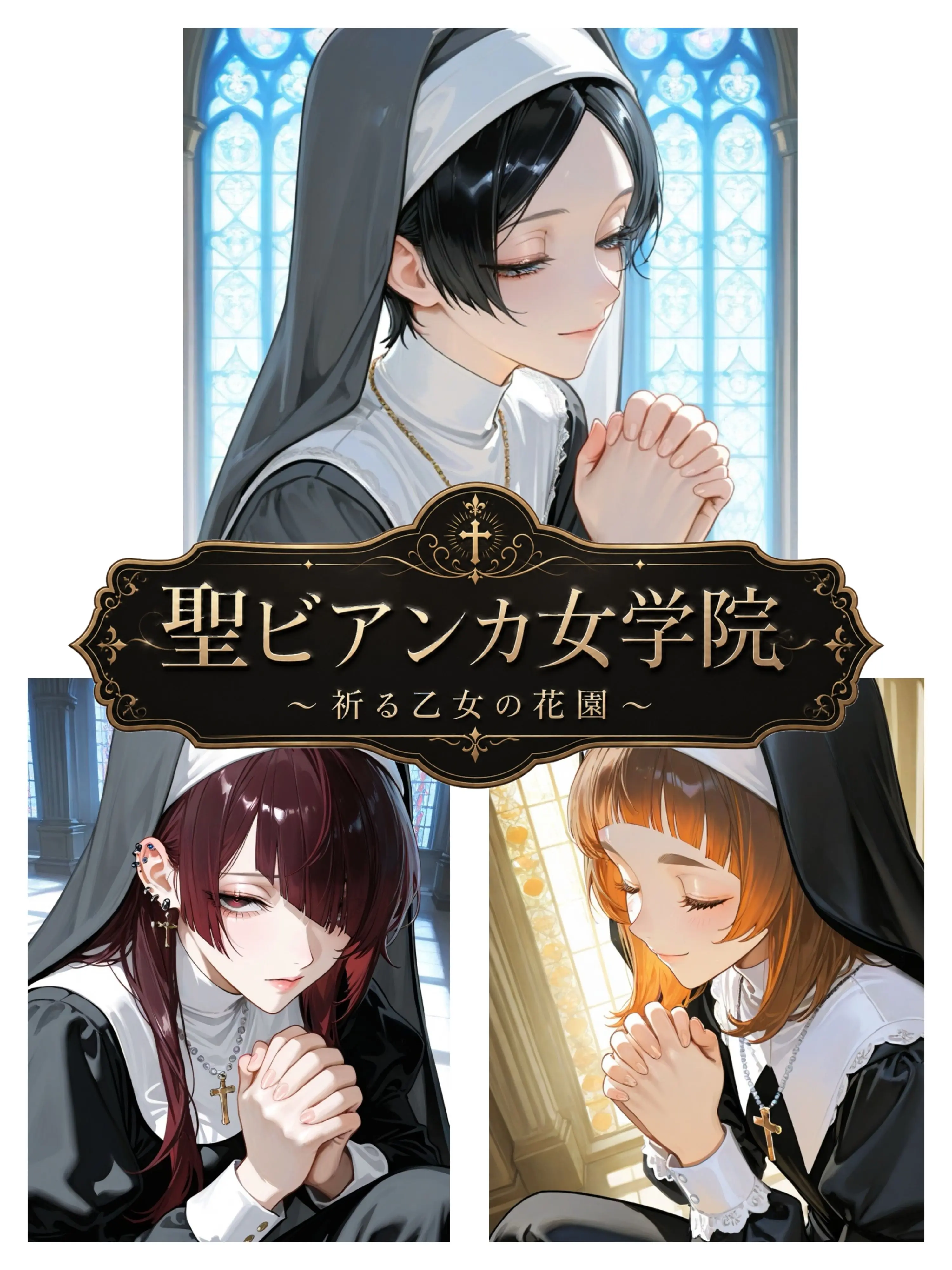 poporon_poporun의 【GL/百合学園】祈る乙女の花園