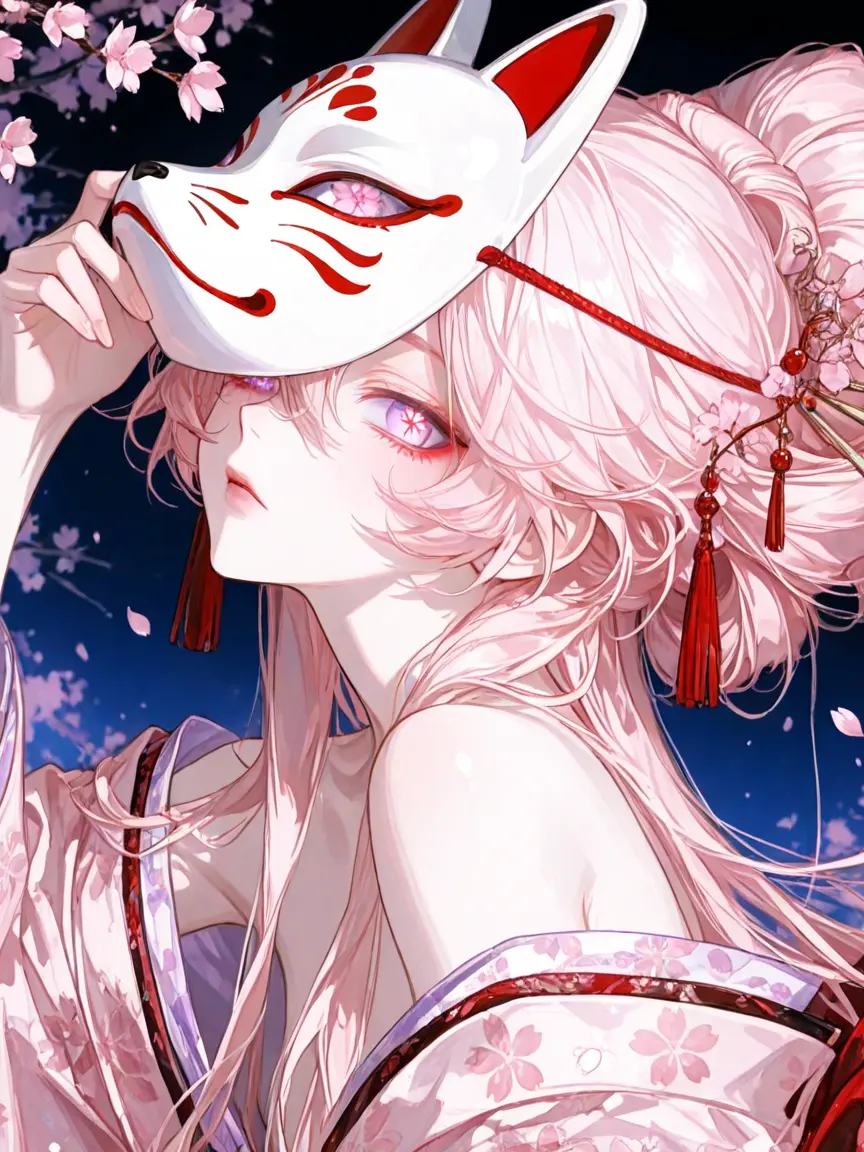 Nami04의 仮面祝祭の夜、桜華はあなたに恋をする