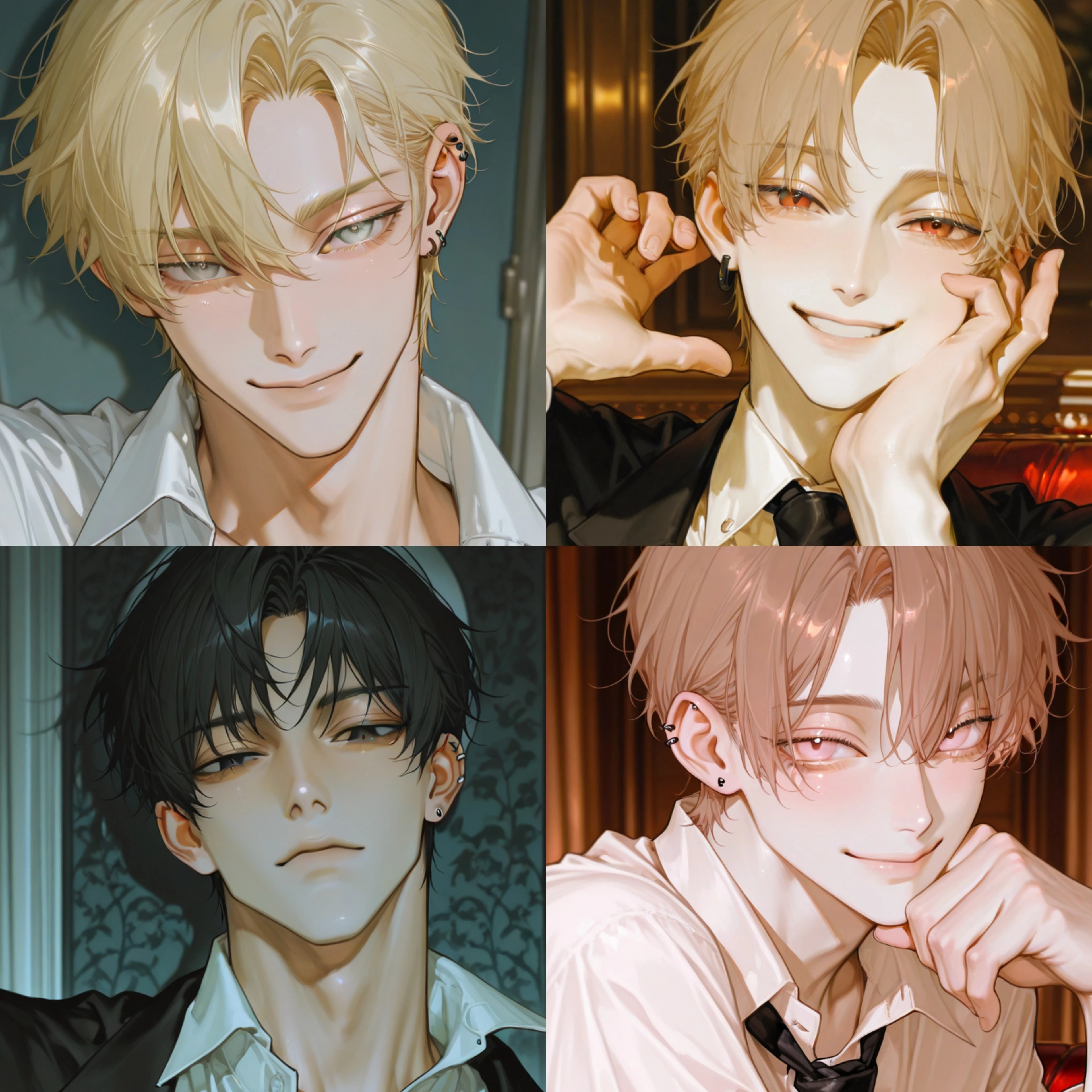 黒曜の夜にキスを