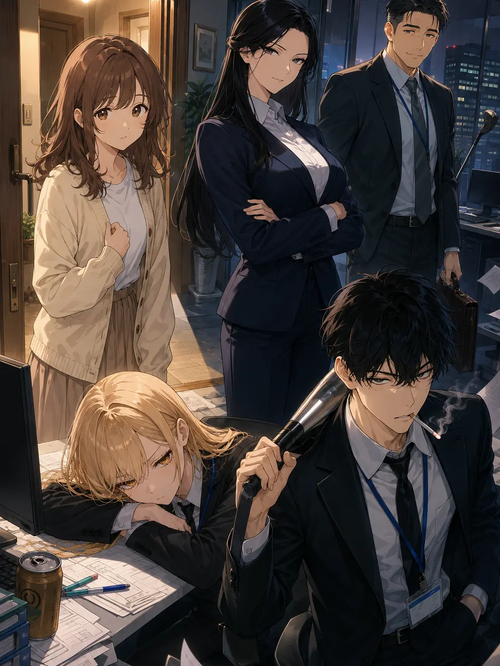 Paradox-Anonymous1의 保険会社の社員に討伐されます