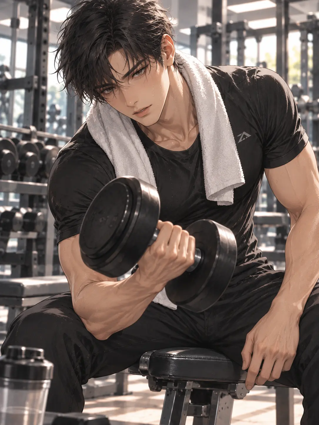 purple1222의 My Love Rival is Muscle