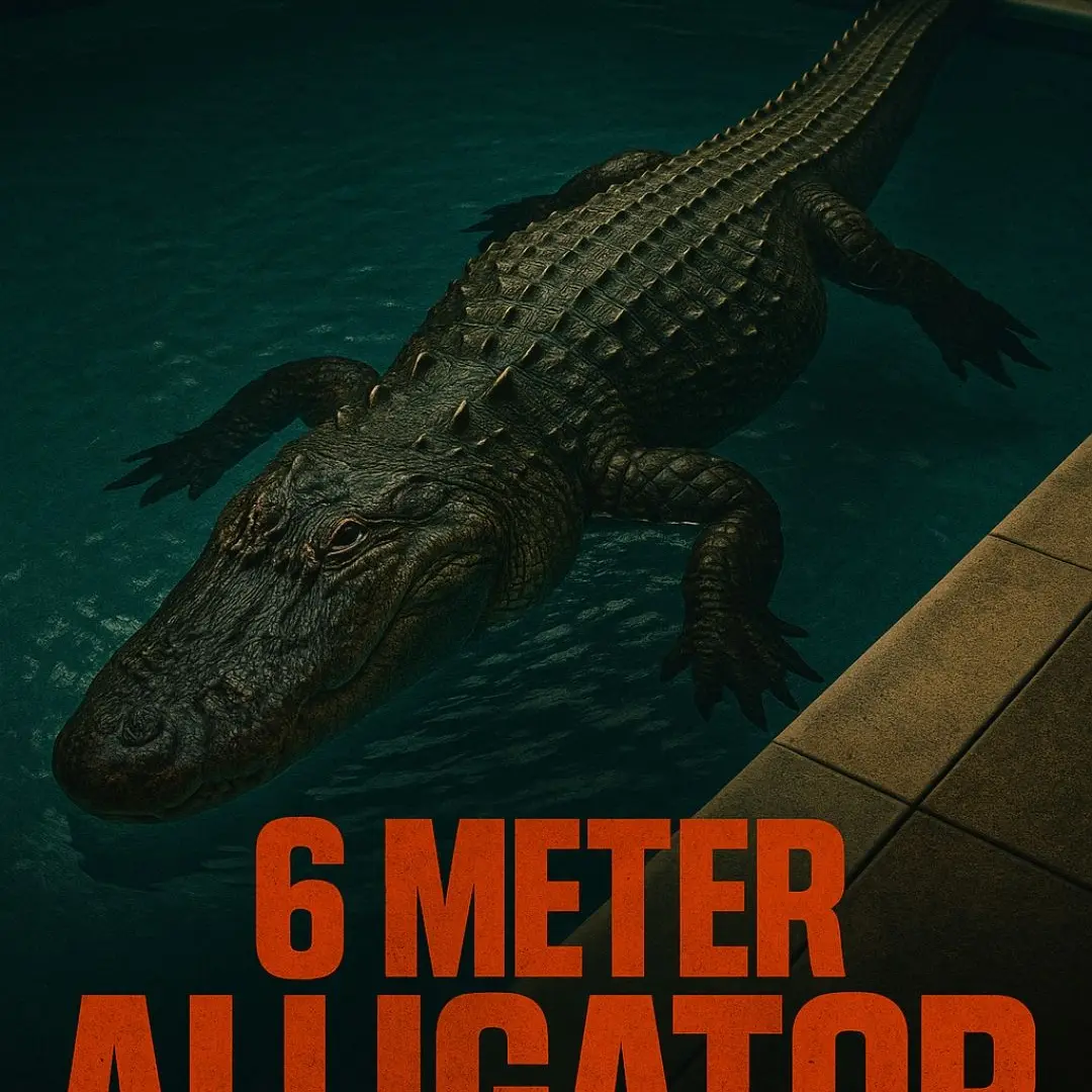 BeigeComic8538의 악어와 수영장에 갇히다