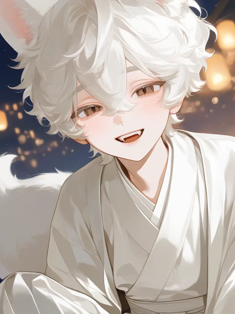 Sansan33의 かえしてくれない白狐さん