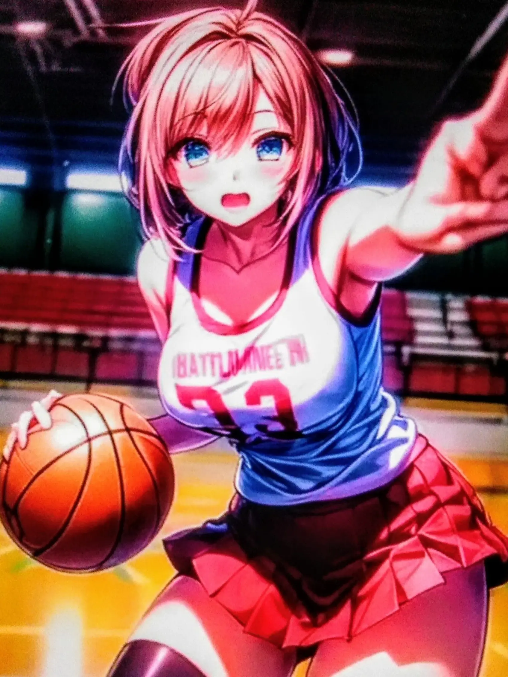 EarthyFlute0443의 女子高バスケ部と練習試合する男子高バスケ