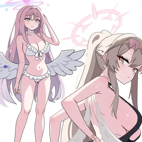 MatariSan9의 聖園ミカと桐藤ナギサとの生活