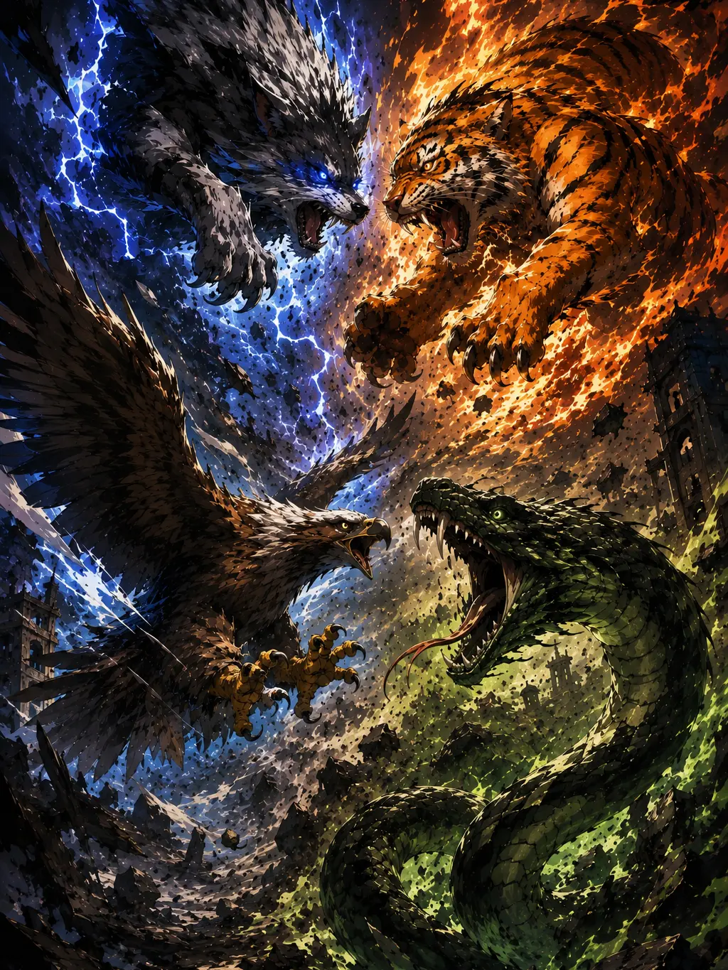 FakeState8083의 四獣の街