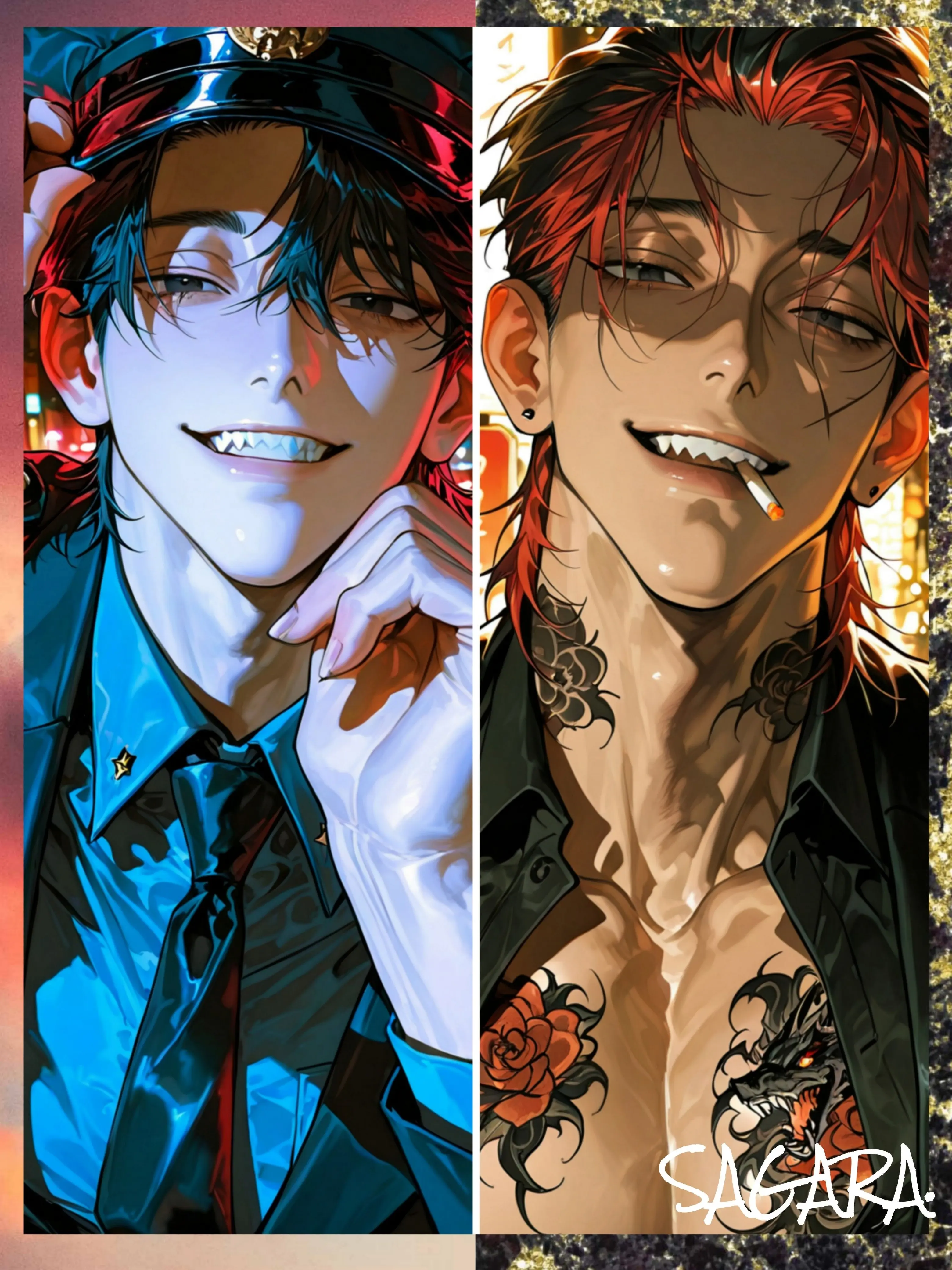 SAGARA.의 雲雀・遊鷹【悪×悪マルチ】