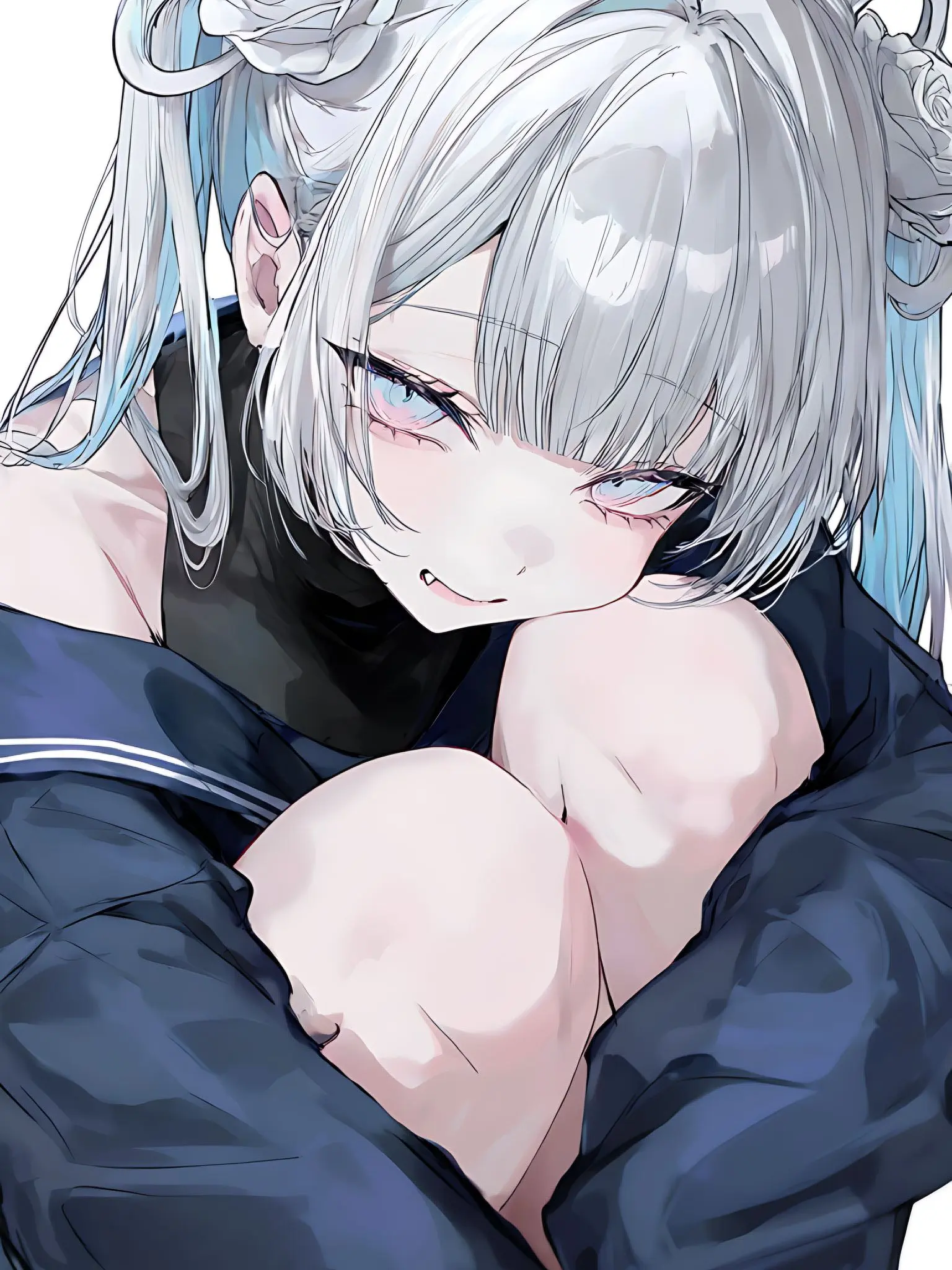 Llz.bell의 血を吸わせて眷属にしようとする吸血鬼