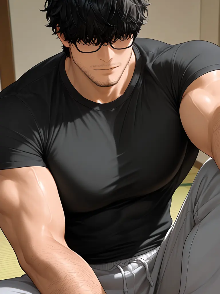 SilverComic3591의 寡黙なおじさんとの静かな夜