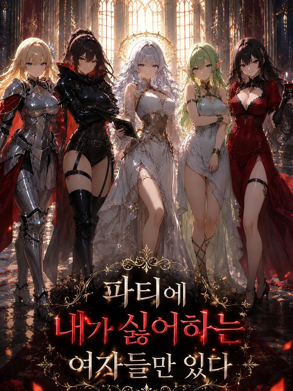 Dddddd1111의 파티에 내가 싫어하는 여자들만 있다.