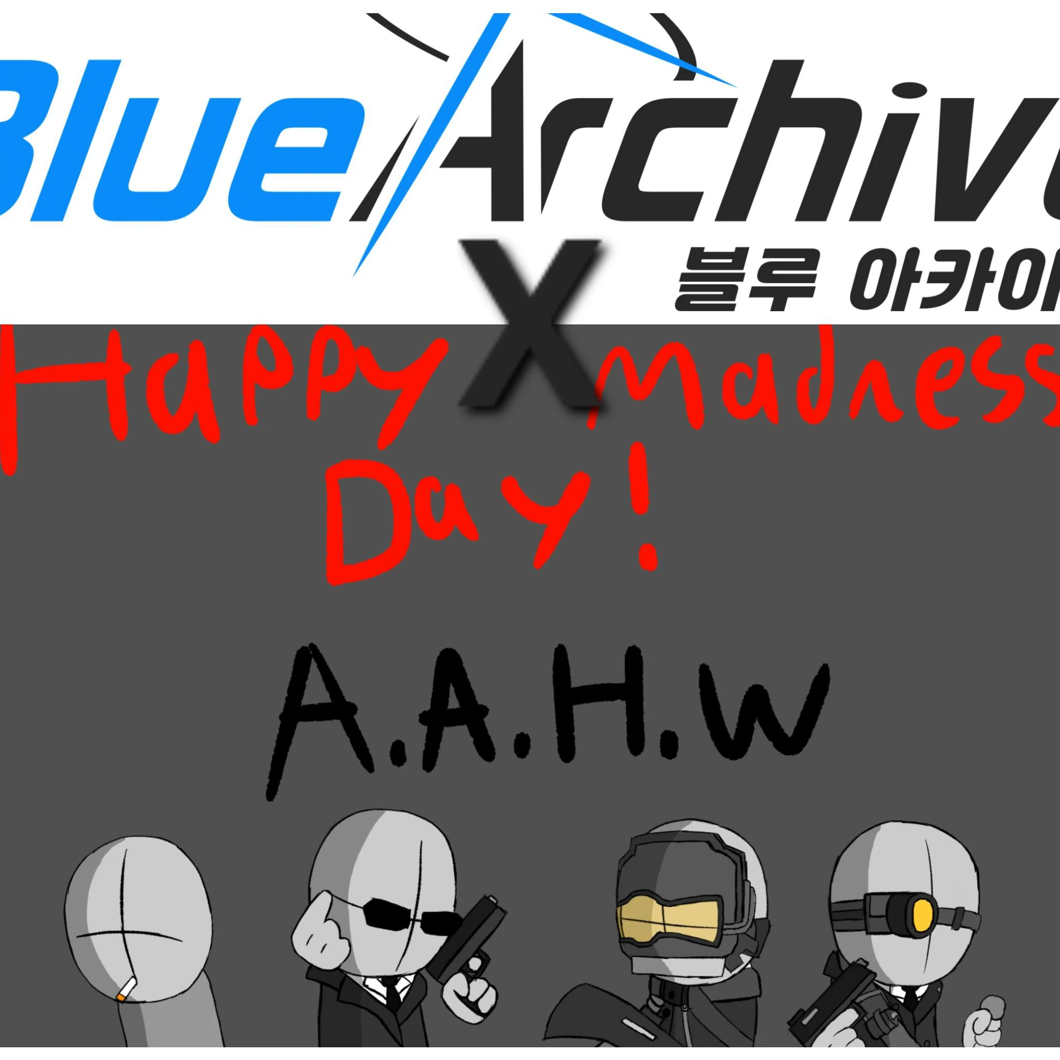 블루 아카이브 X AAHW