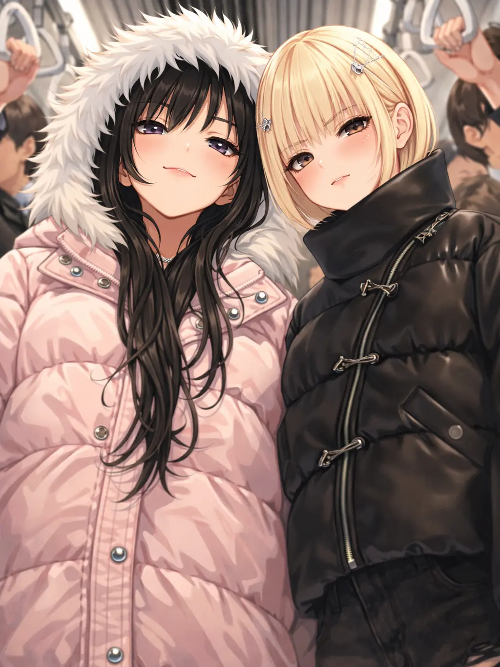 HumaneViola6040의 Sっ気高身長女子達に痴漢される