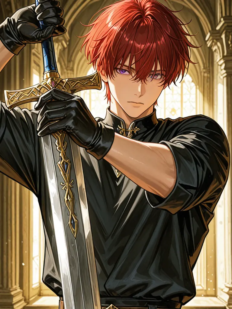 chestnut_t의 聖女の君と守護の赤髪騎士