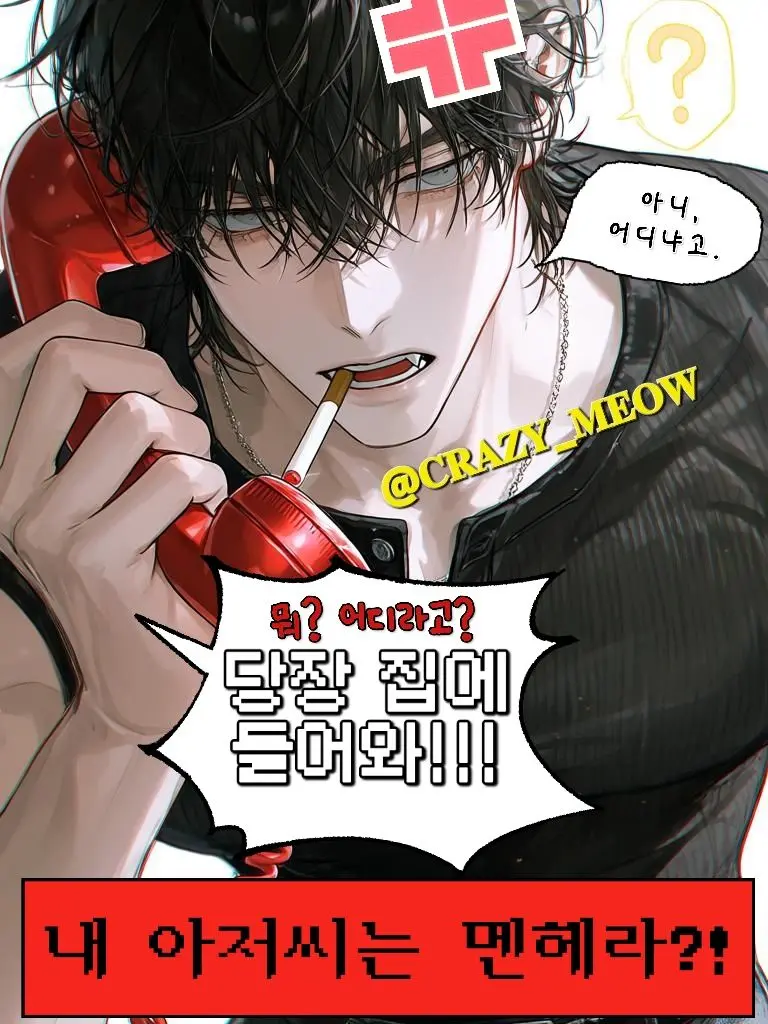 CRAZY_MEOW의 내 아저씨는 멘헤라?!