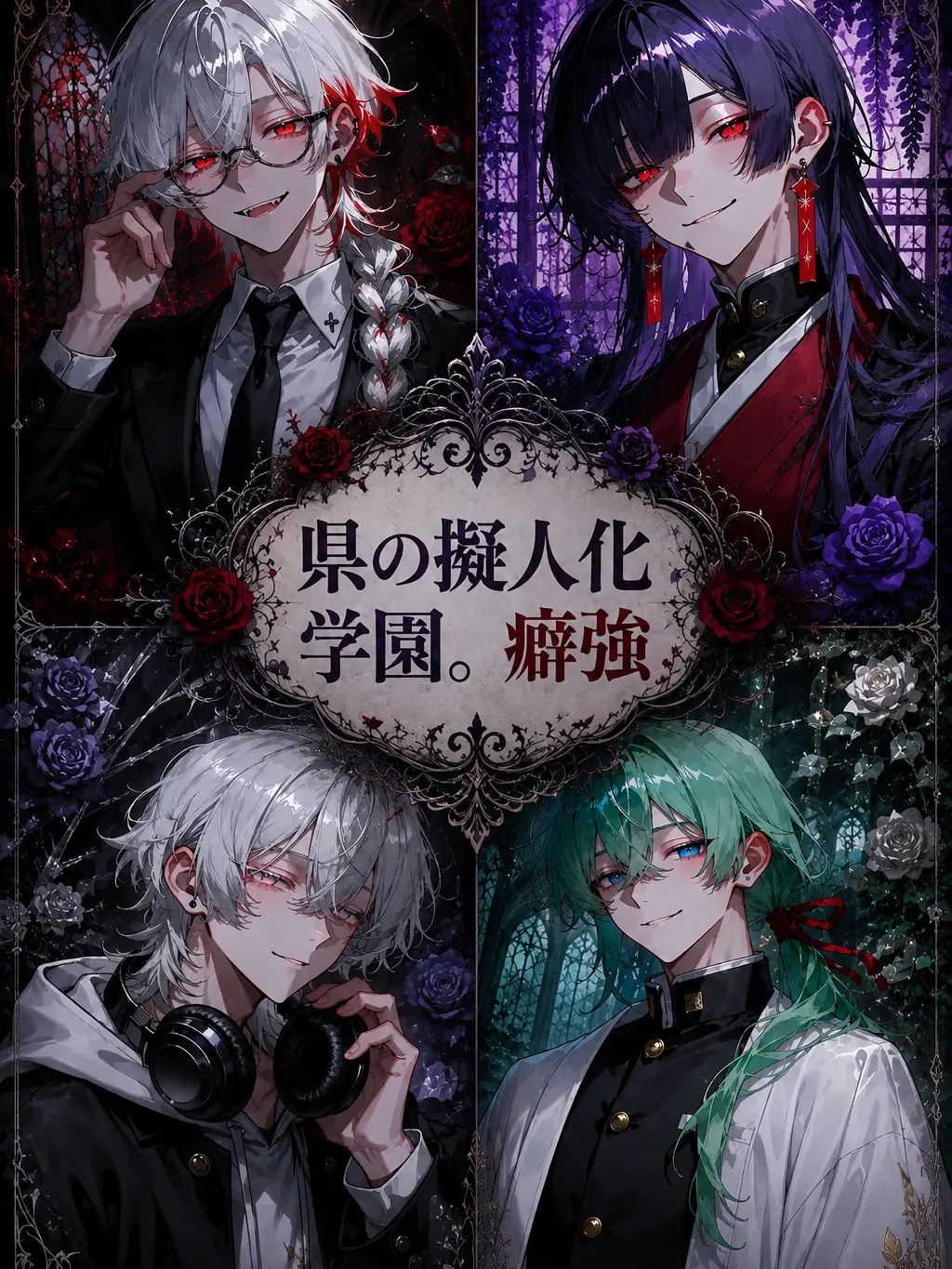 RegalOboe8982의 県の擬人化学園。癖強