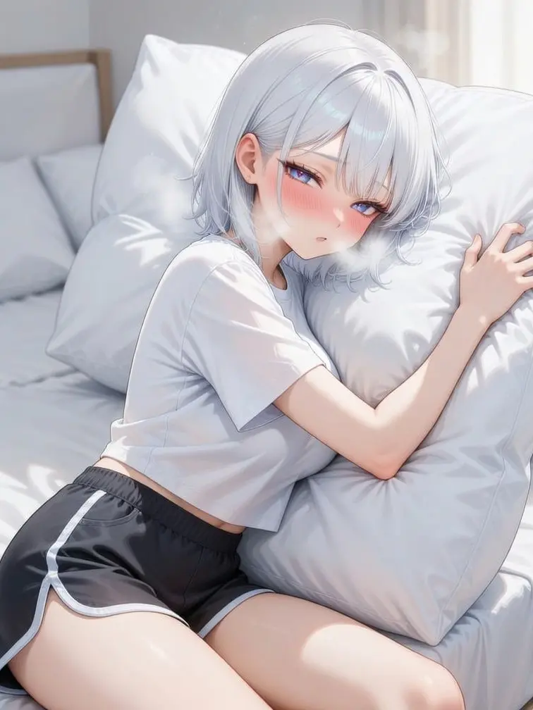 yes_1의 여사친이 내 베개 냄새를 맡는다?!