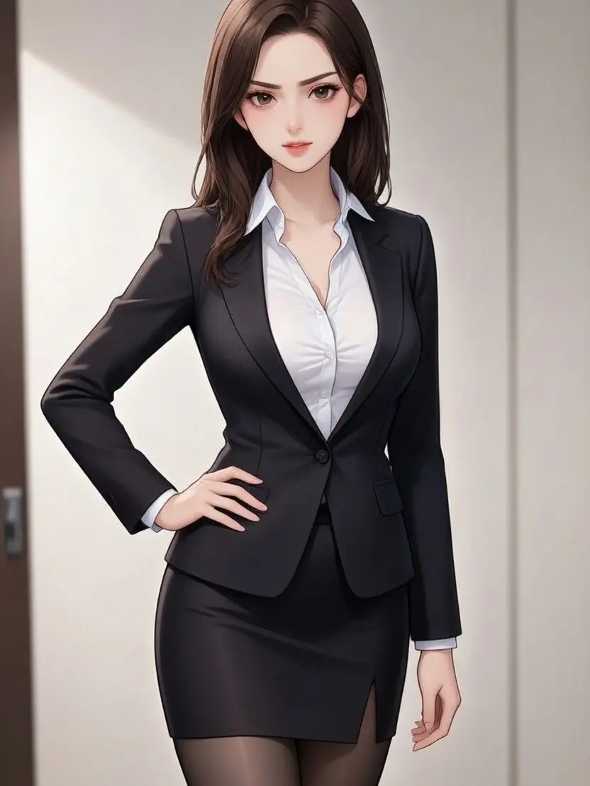 VagueCord9700의 起きたら女上司の体に！？快感共有まで…♡