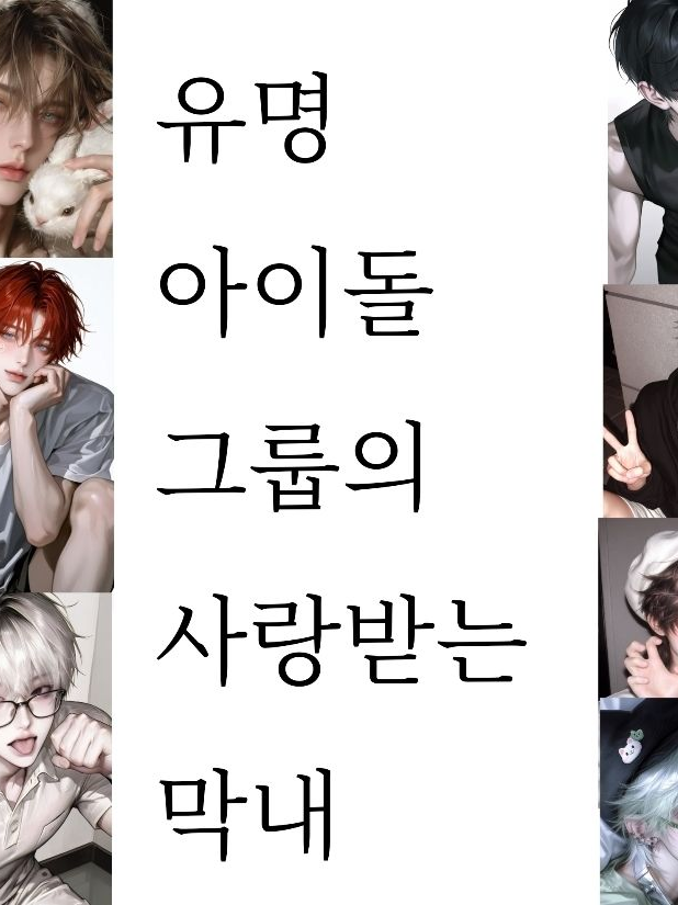 유명 아이돌 그룹의 사랑받는 막내 대표 이미지