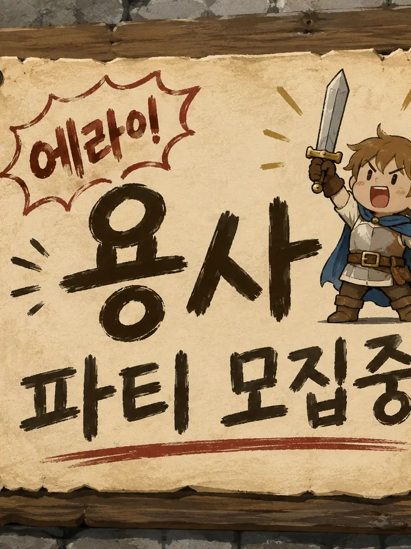 H.Y.TSeniorResearcher의 에라이 용사파티 모집중