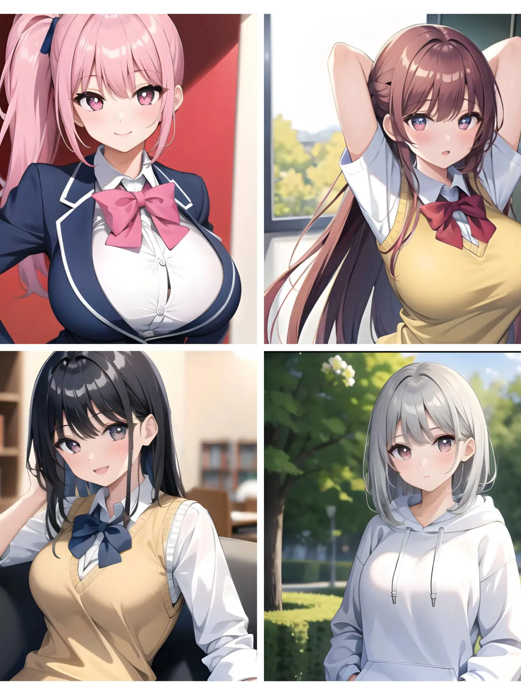 SilentPlush1876의 幼馴染ハーレム