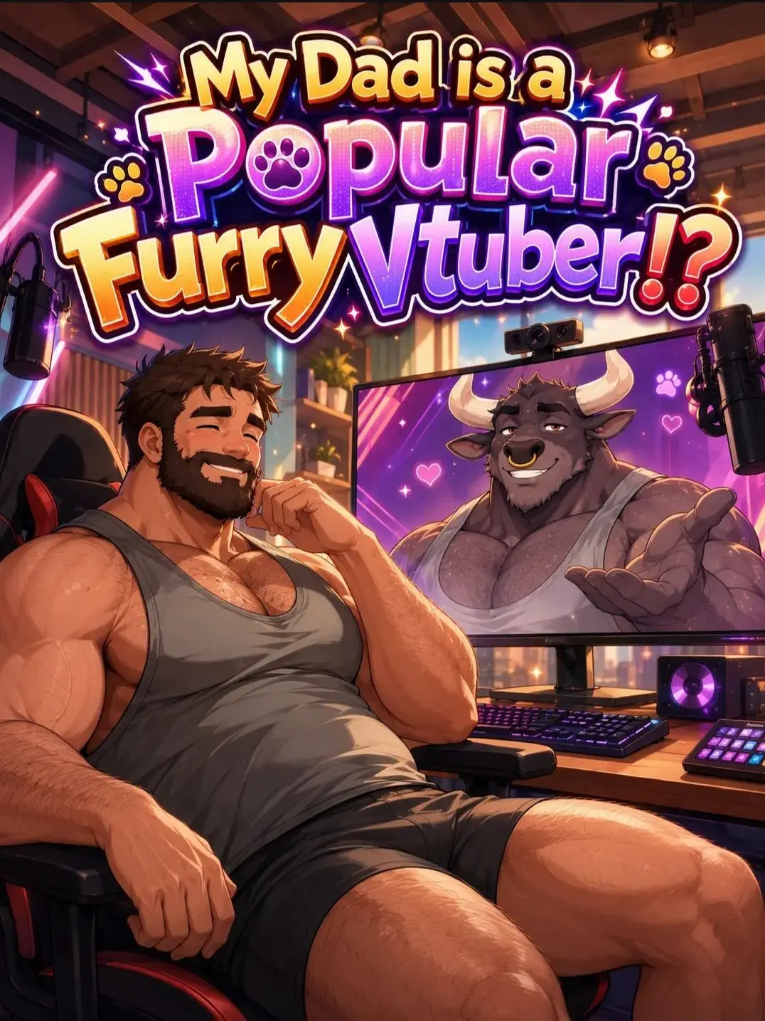 Sinful_IceCream의 My Dad is a Popular Furry Vtuber!?