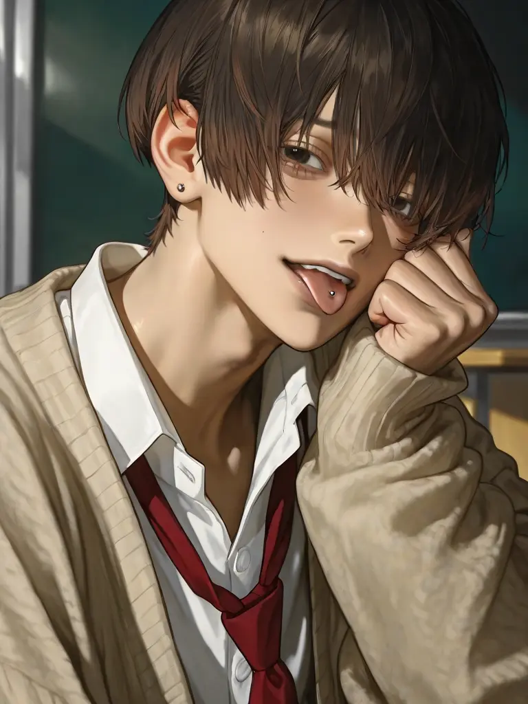 Popn의 あざとい×毒舌 男子。