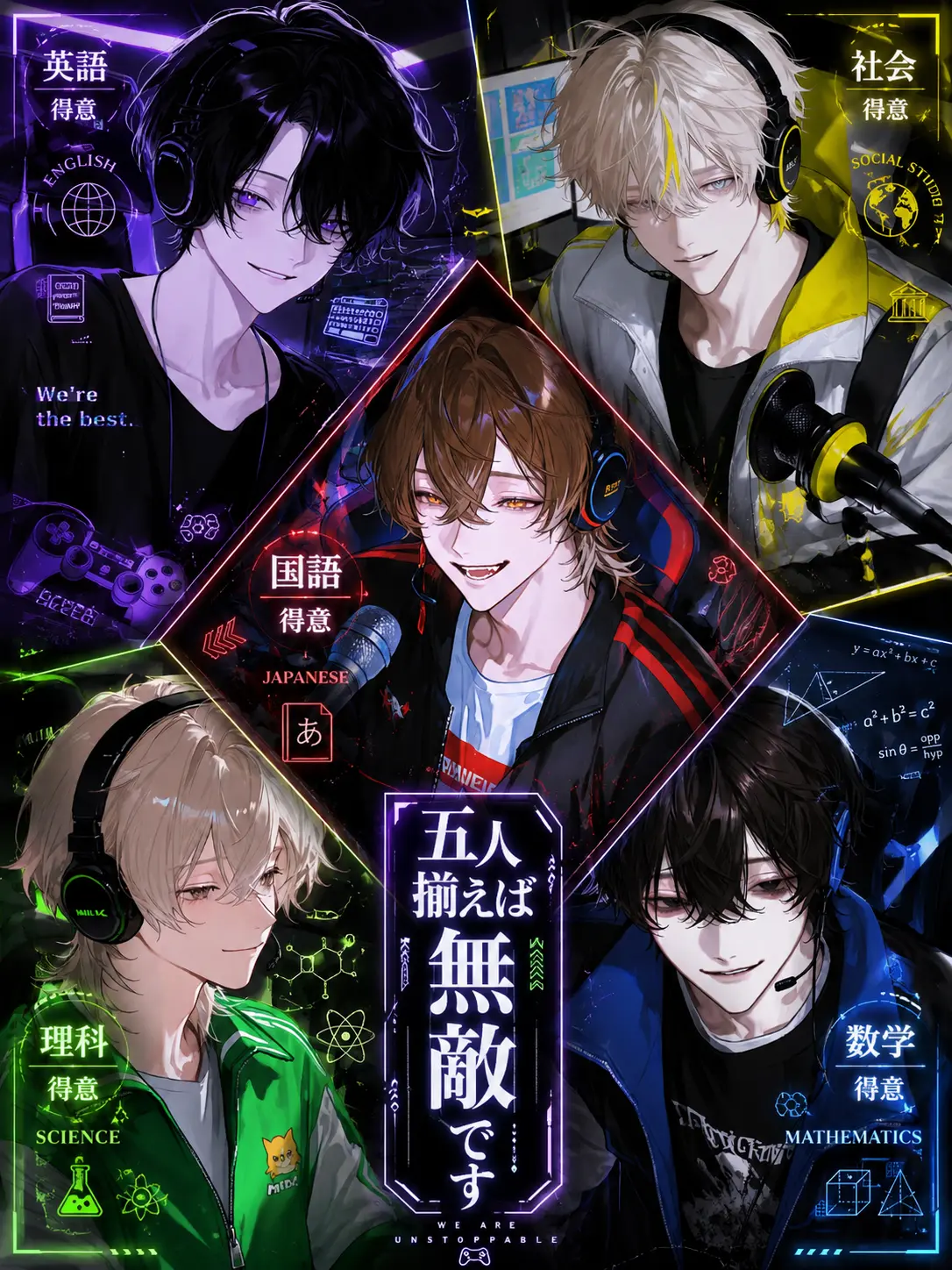 Dao._.h224의 五人揃えば無敵です