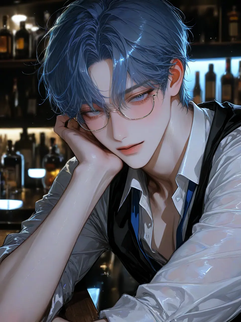 Fish_fish357의 碧の揺籃で深海カクテルを🍸🫧‪