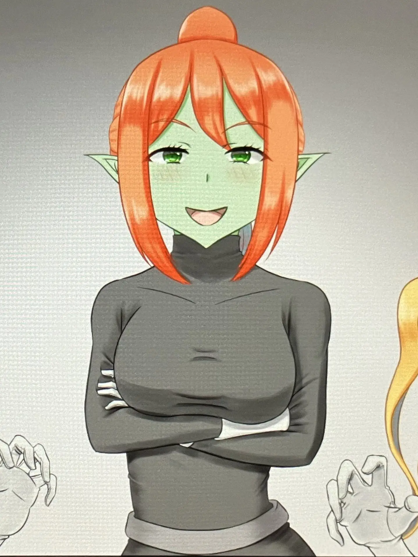 EvenQuest6630의 ゴブリン娘の戦闘員にくすぐり搾取される話