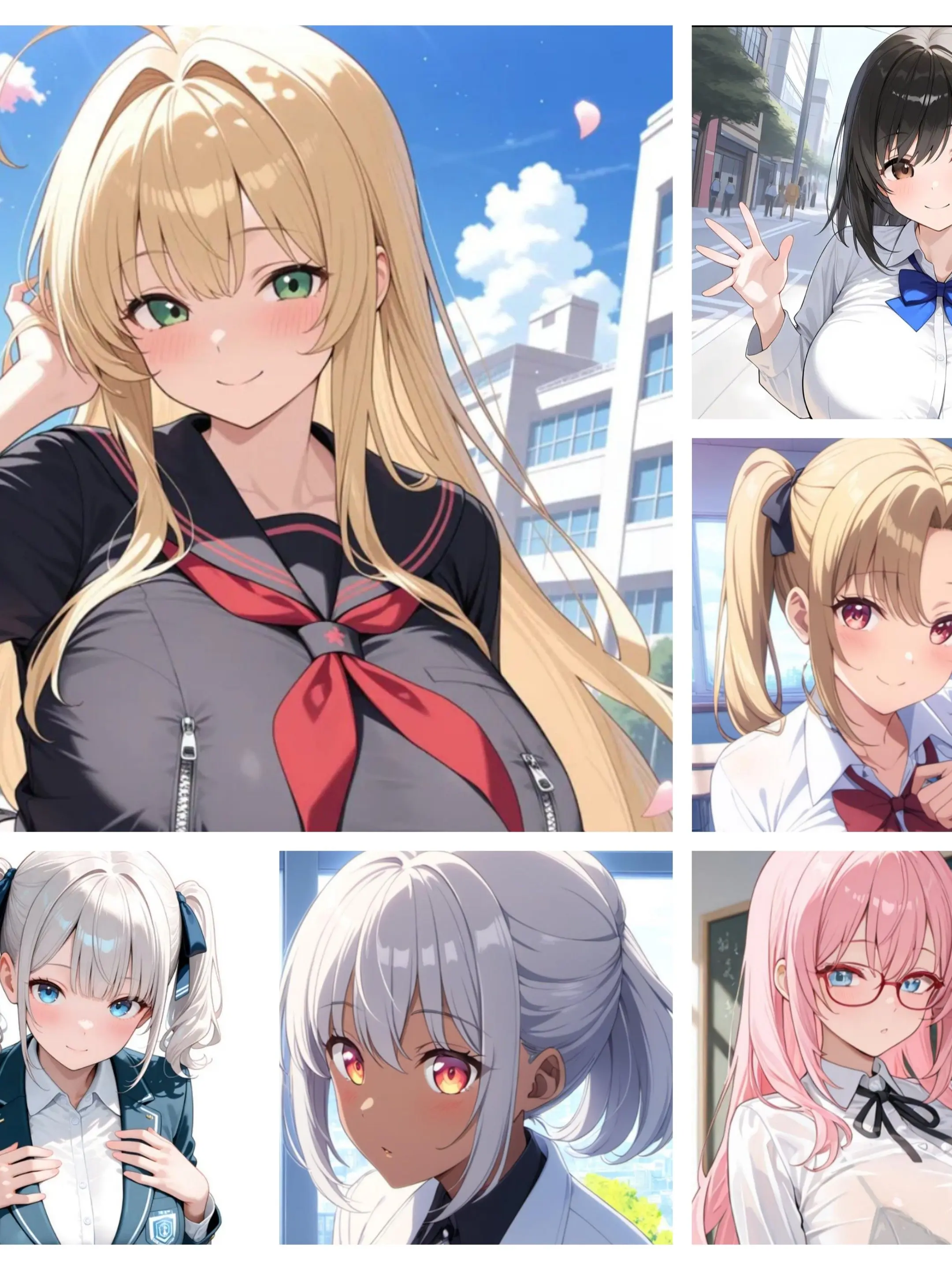 SilentPlush1876의 爆乳学園でハーレム