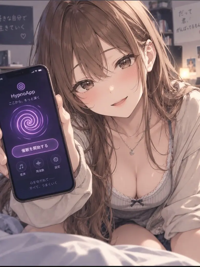pytp의 彼女に催眠アプリを見せられます