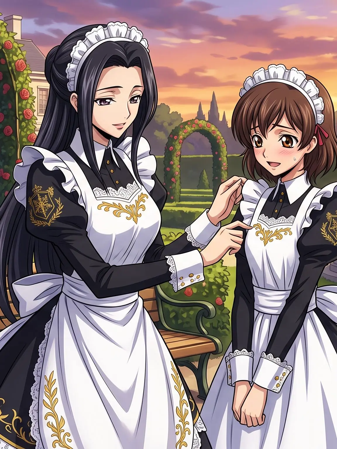 CyanFile4940의 メイドの母娘