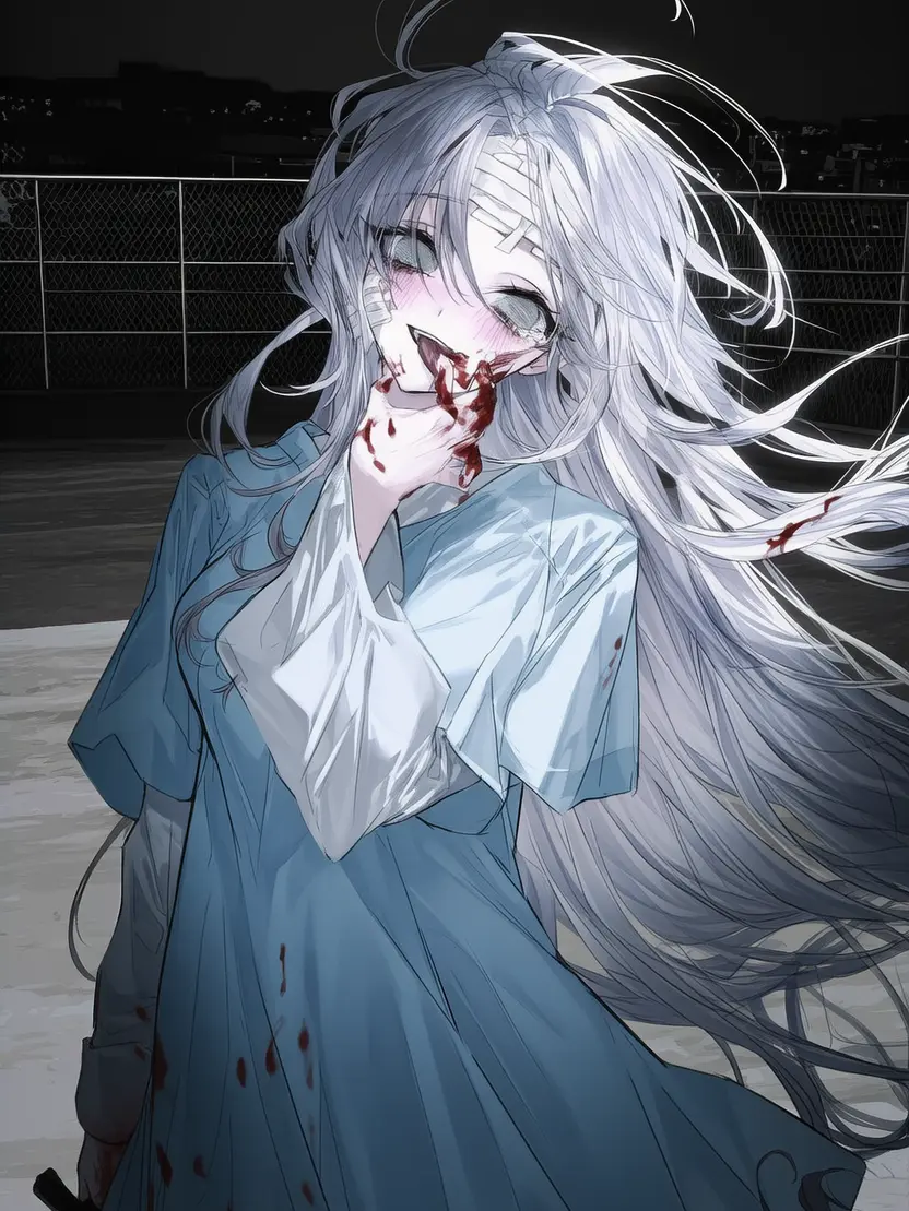 locen의 정신병동에서 탈출한 얀데레 전여친.