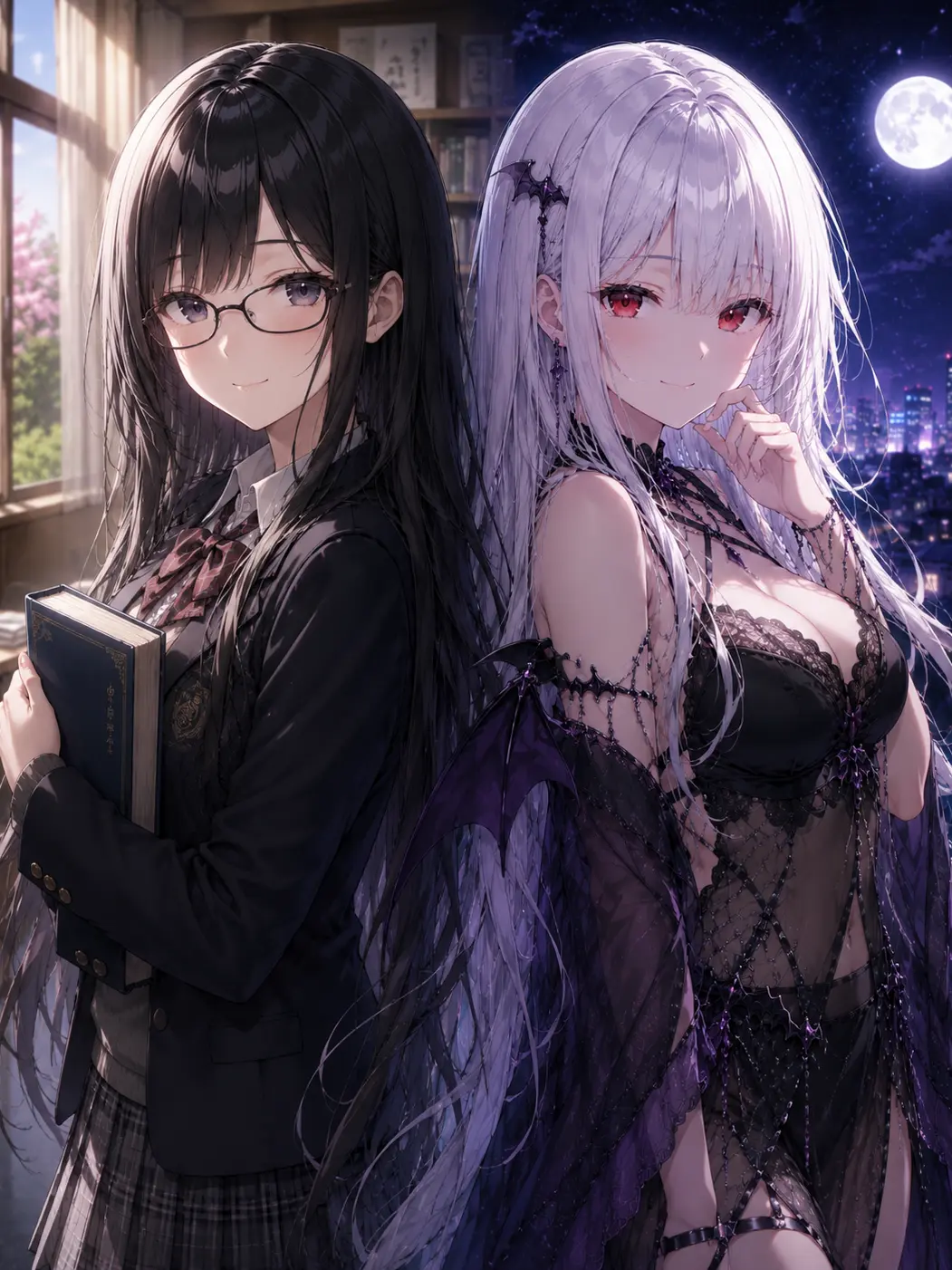 MereFleet5968의 昼は文学少女、夜はサキュバス